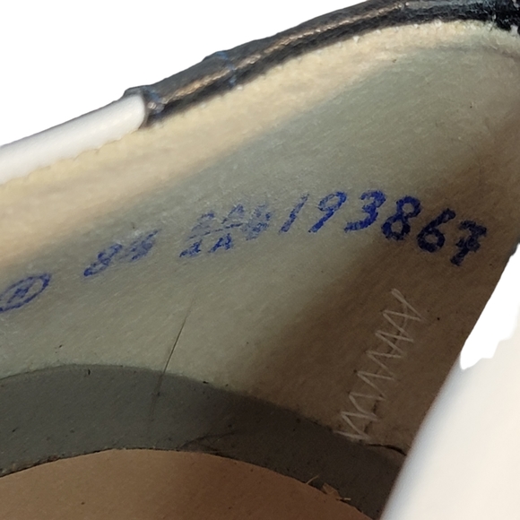 Easy Spirit Wingtip Kitten Vintage Made in USA Heels 193867 Women's Size 8 1/4 - Picture 13 of 14